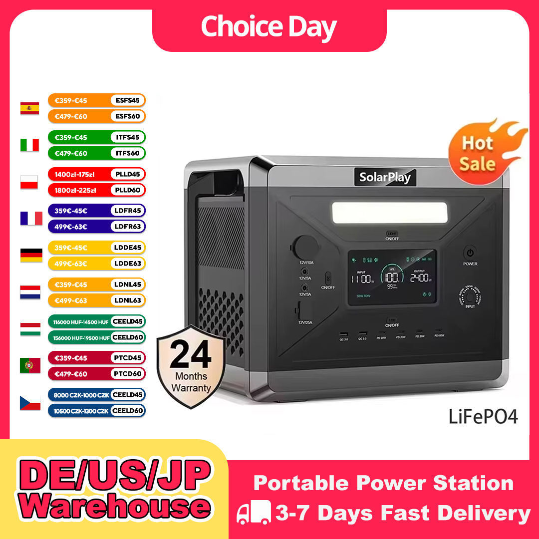 SOLARPLAY Portable Power Stati - Solar Emergency Charger ulasan dan harga