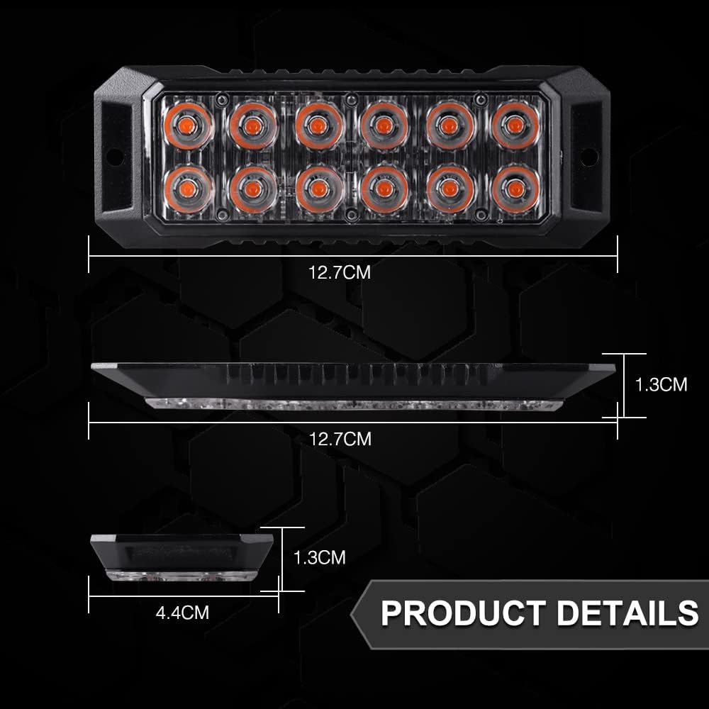 New12-LED Flashing Strobe  for - Sos Light Strobe ulasan dan harga