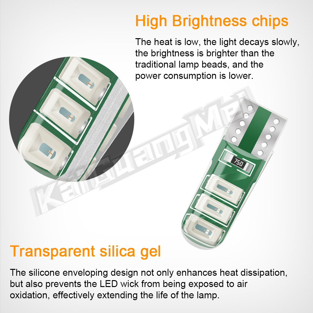 2/10PCS T10 W5W LED Light Canb - Sos Light Strobe ulasan dan harga
