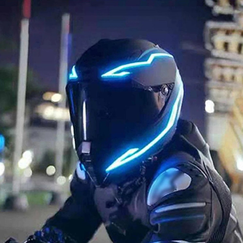 Waterproof Motorcycle Helmet L - Sos Light Strobe ulasan dan harga