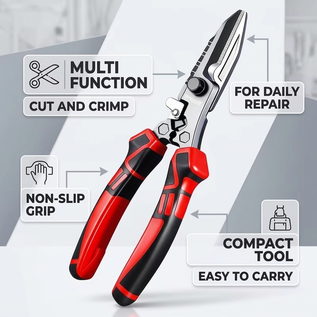 Multi Functional Electrician S - Multi Tool Plier ulasan dan harga