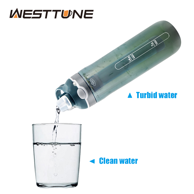 750ML Outdoor Water Filter Str - Water Purification Straw ulasan dan harga