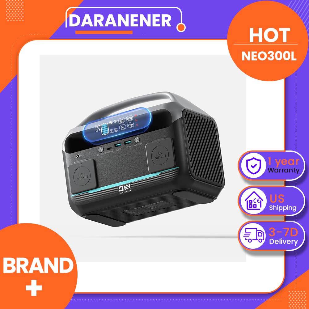 Daranener NEO300L 350W Portabl - Solar Emergency Charger ulasan dan harga