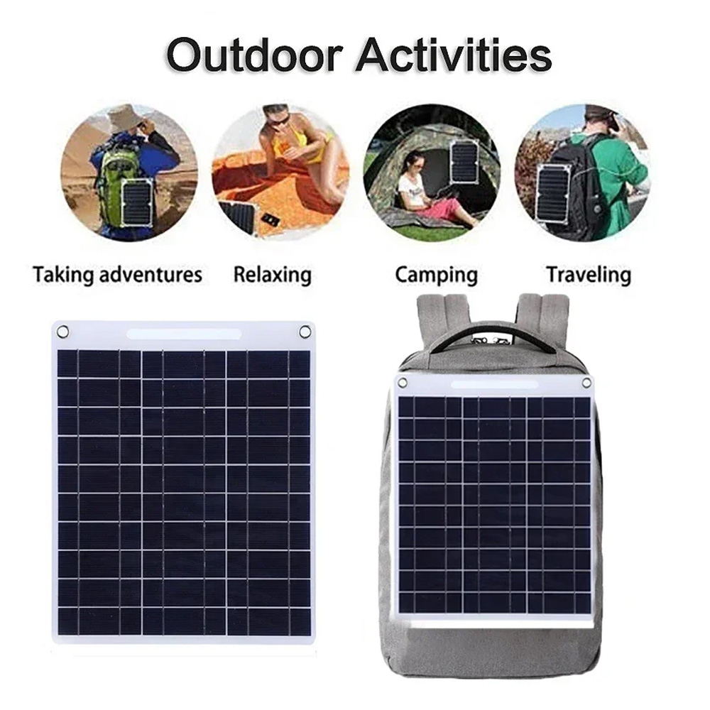 100W Waterproof Solar Panel Po - Solar Emergency Charger ulasan dan harga