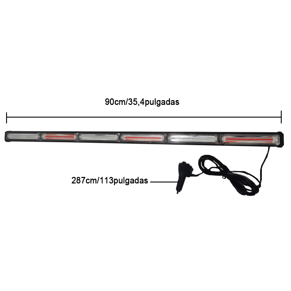 Fit for 12-24V Car 35.4inch Au - Sos Light Strobe ulasan dan harga